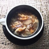 椎茸と人参の中華スープ